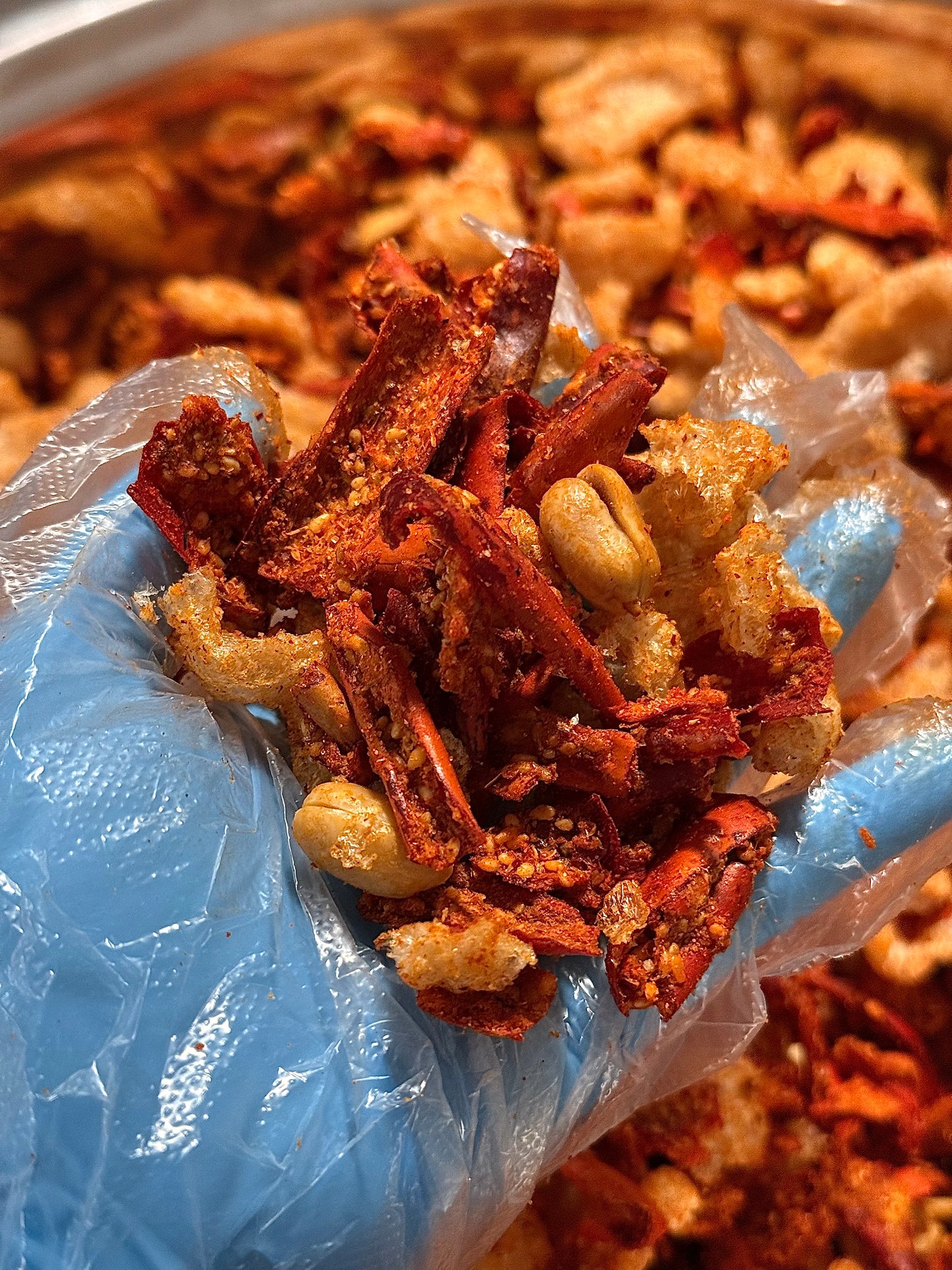 Crispy Pepper Chip (w/peanut)