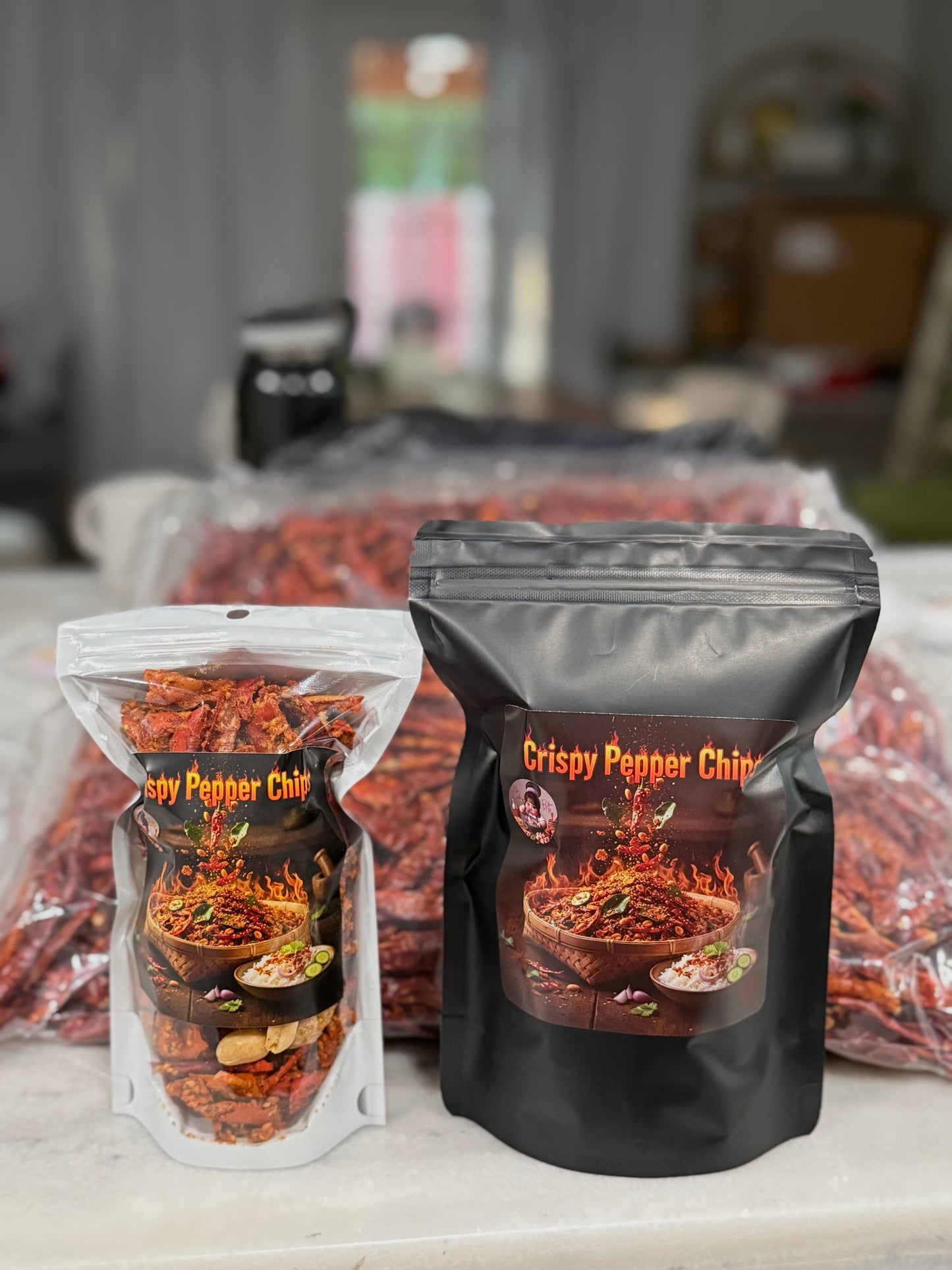 Crispy Pepper Chips *** $12 (SMALL BAG) PREORDERS ONLY! Ship out June 16-17th