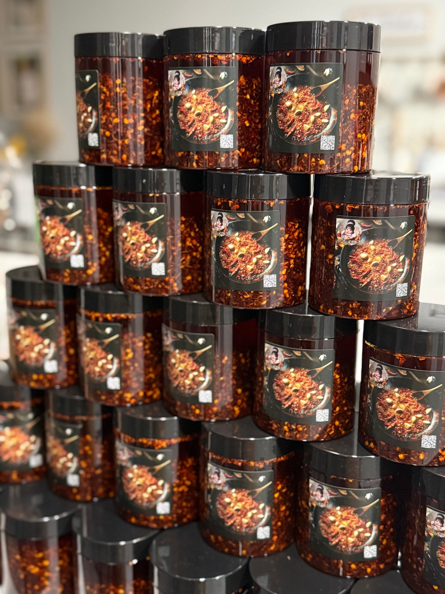 GARLIC CHILI OIL (8oz)