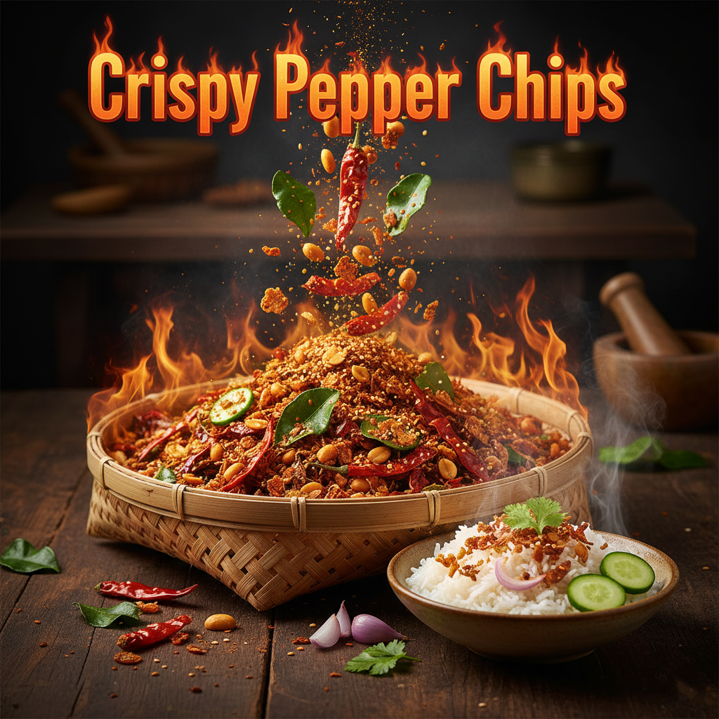 Crispy Pepper Chips (No Peanut)